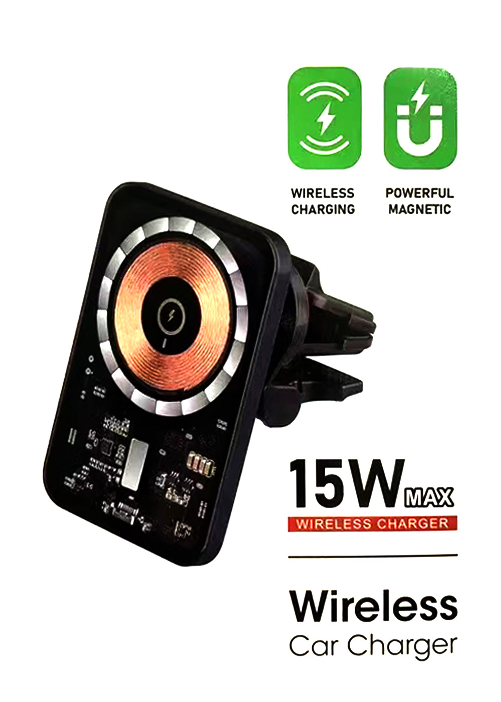 Wireless Car Charger 15W